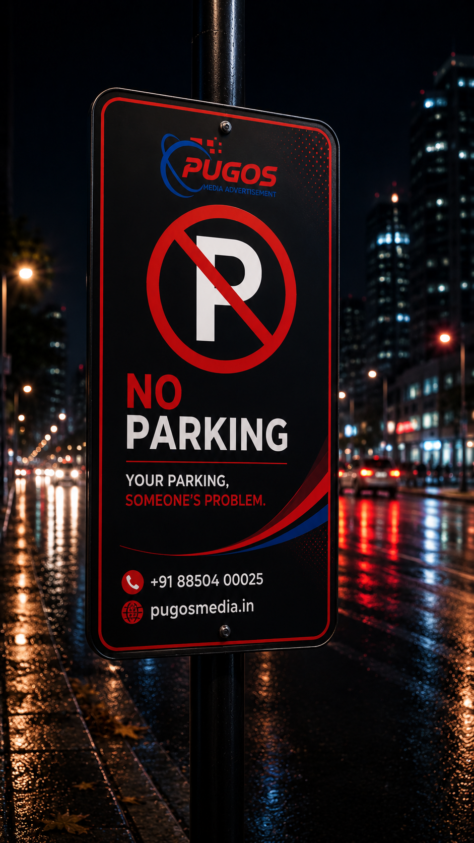 No Parking Board